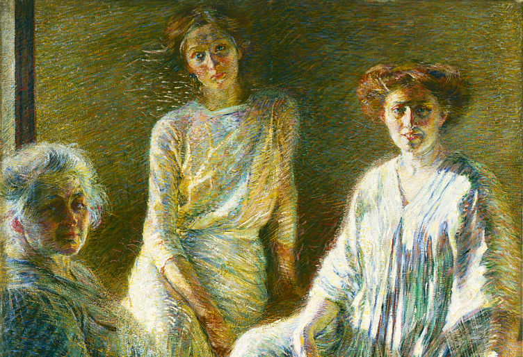 Umberto Boccioni, Three women (1910)
