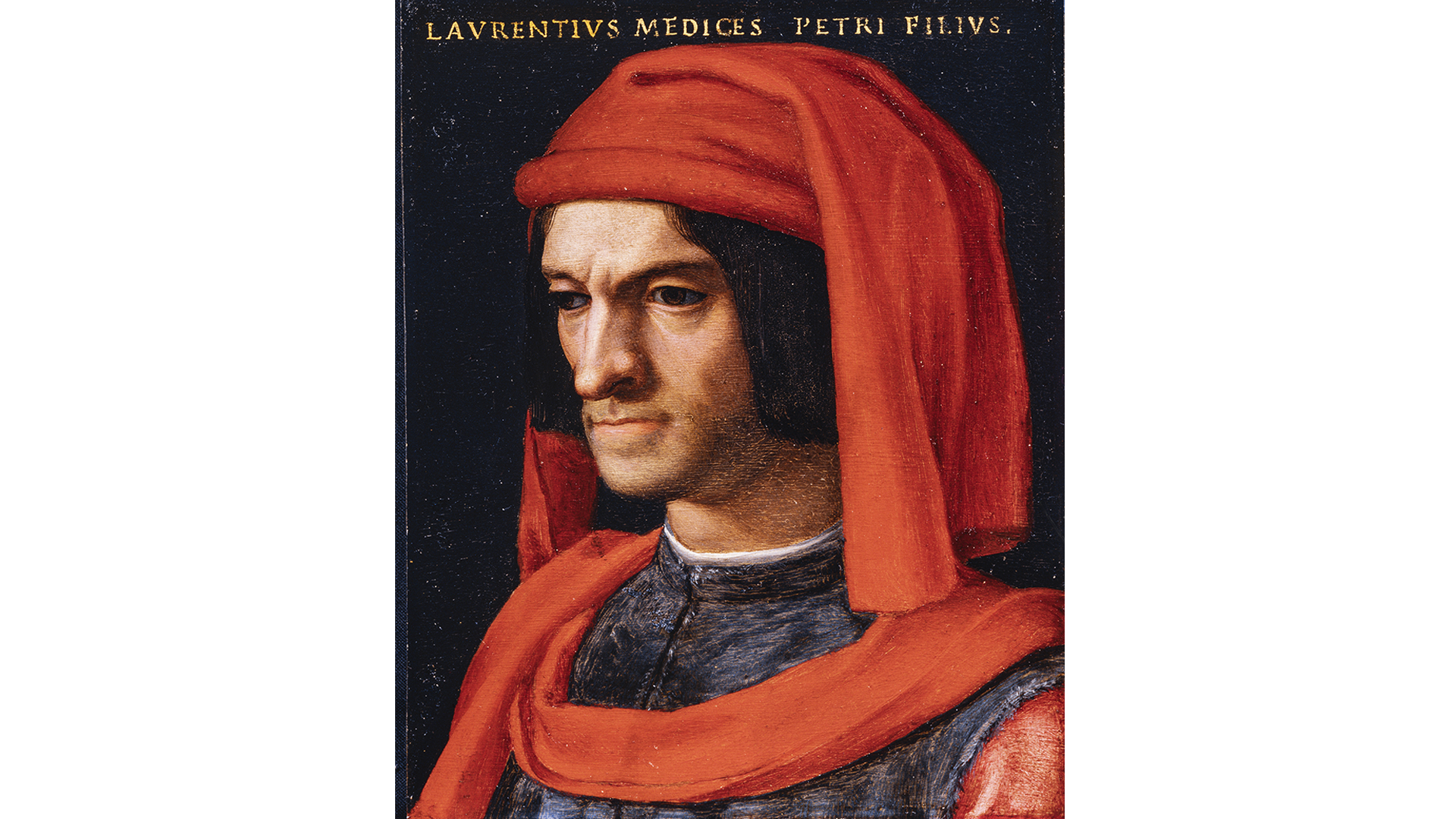 Agnolo di Cosimo detto il Bronzino e bottega, Ritratto di Lorenzo il Magnifico