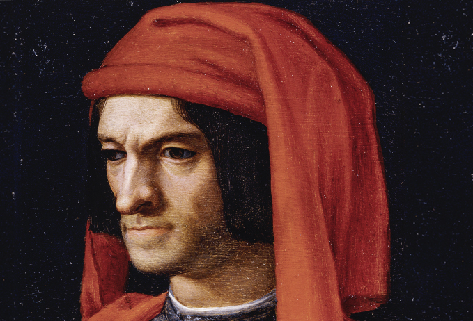 Agnolo di Cosimo detto il Bronzino e bottega Ritratto di Lorenzo il Magnifico, 1552-1553 circa