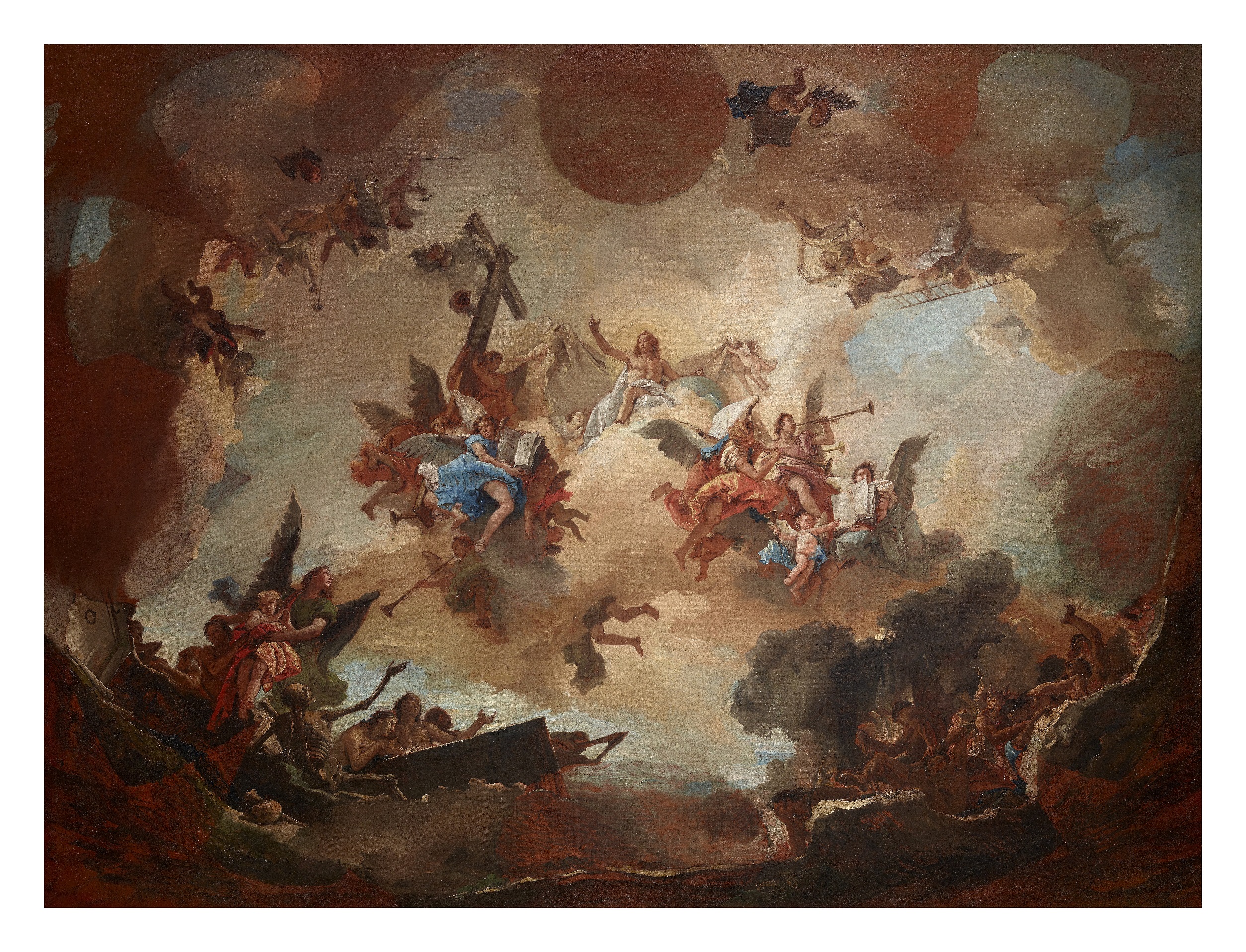 Giambattista Tiepolo "Il giudizio finale"