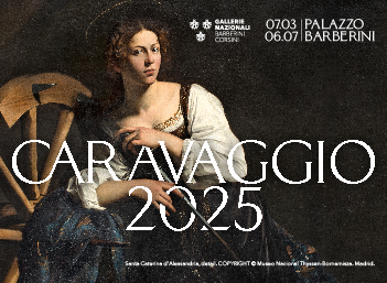 "Caravaggio 2025" exhibition at Gallerie Nazionali di Arte Antica - Palazzo Barberini in Rome