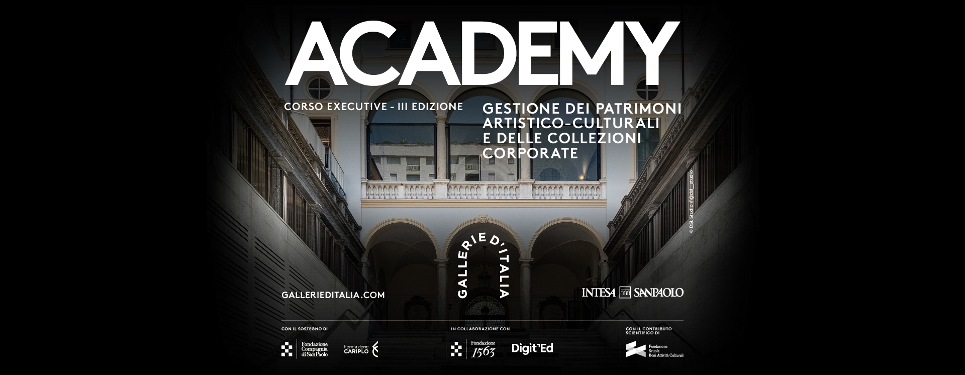 Gallerie d’Italia Academy. The third edition of the executive "Management of artistic-cultural heritage and corporate collections" training course