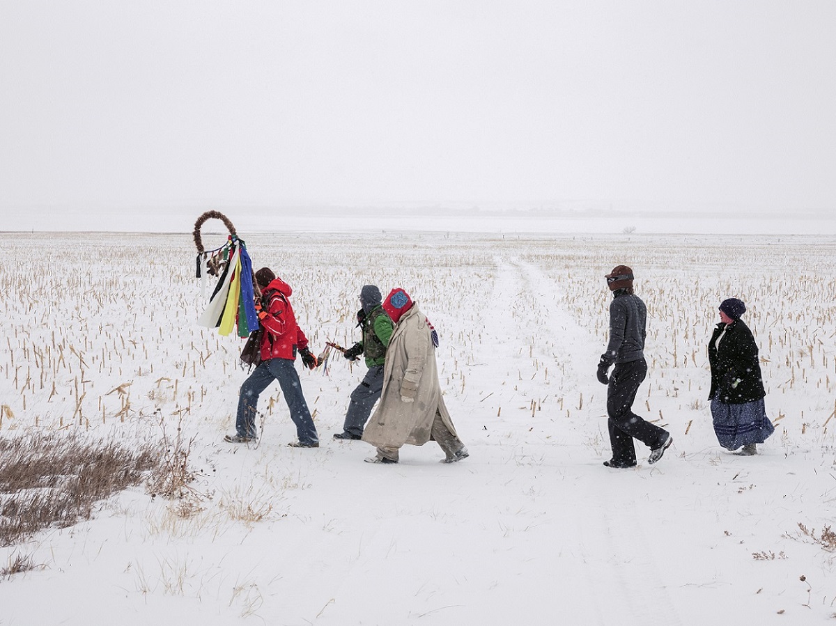 Mitch Epstein foto - Standing Rock Prayer Walk, North Dakota 2018