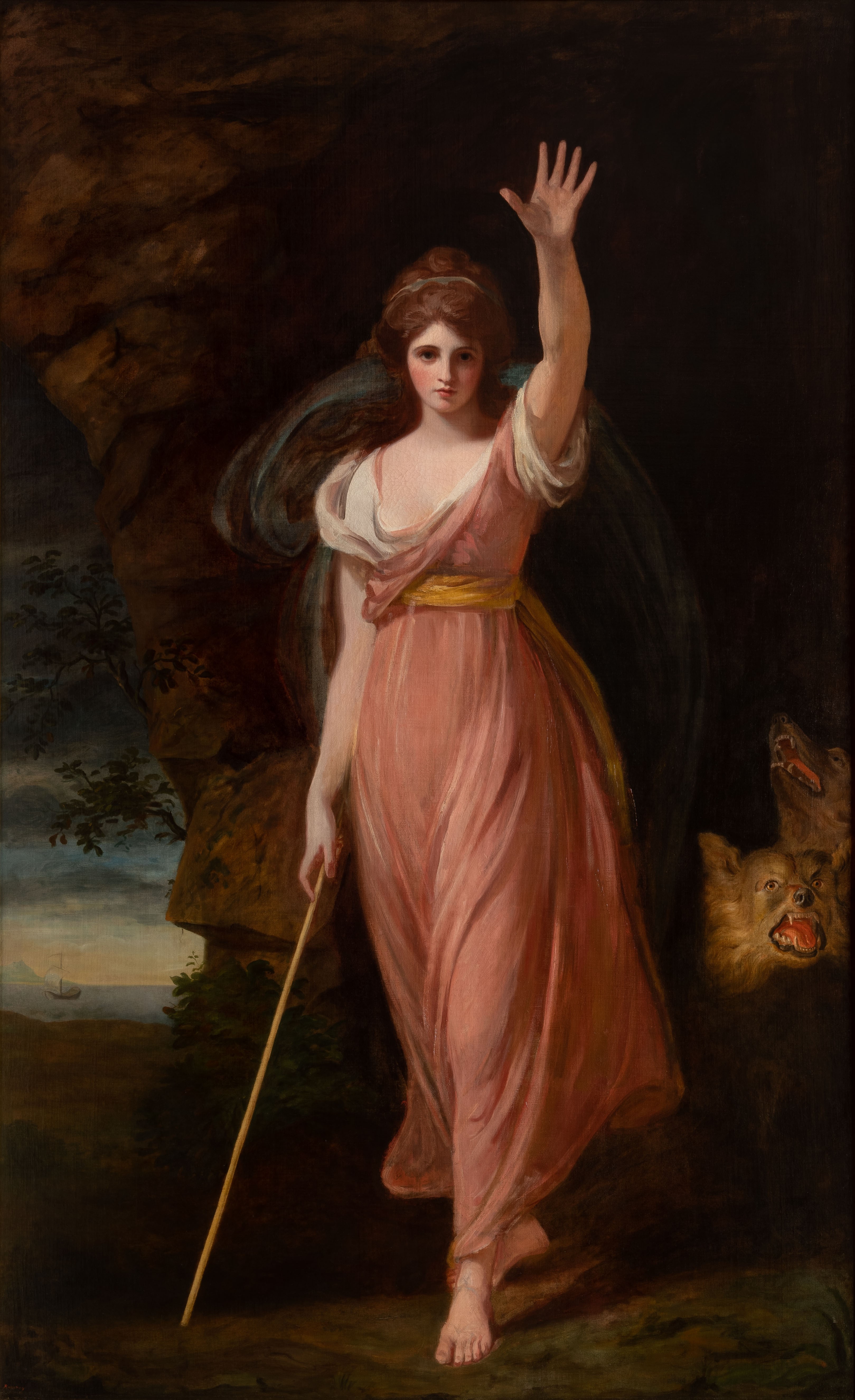 George Romney, Emma Hart come Circe, 1782