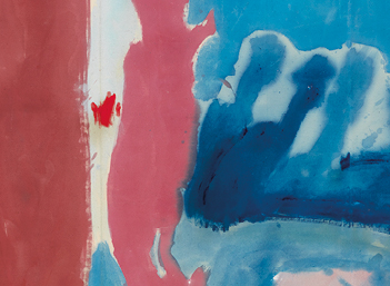 "Helen Frankenthaler. Painting Without Rules" at Palazzo Strozzi