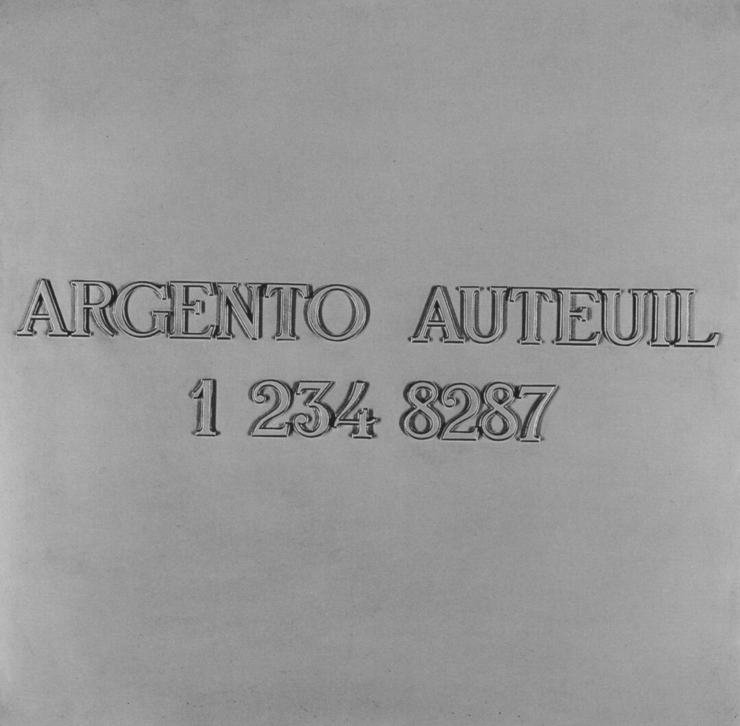Argento Auteuil 1 234 8287
