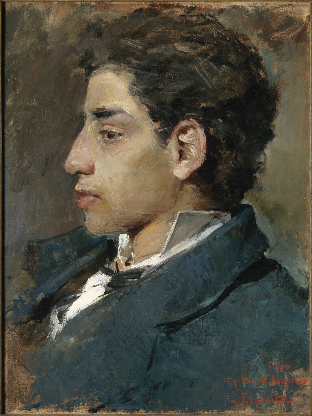 Portrait of the Painter Vincenzo Migliaro