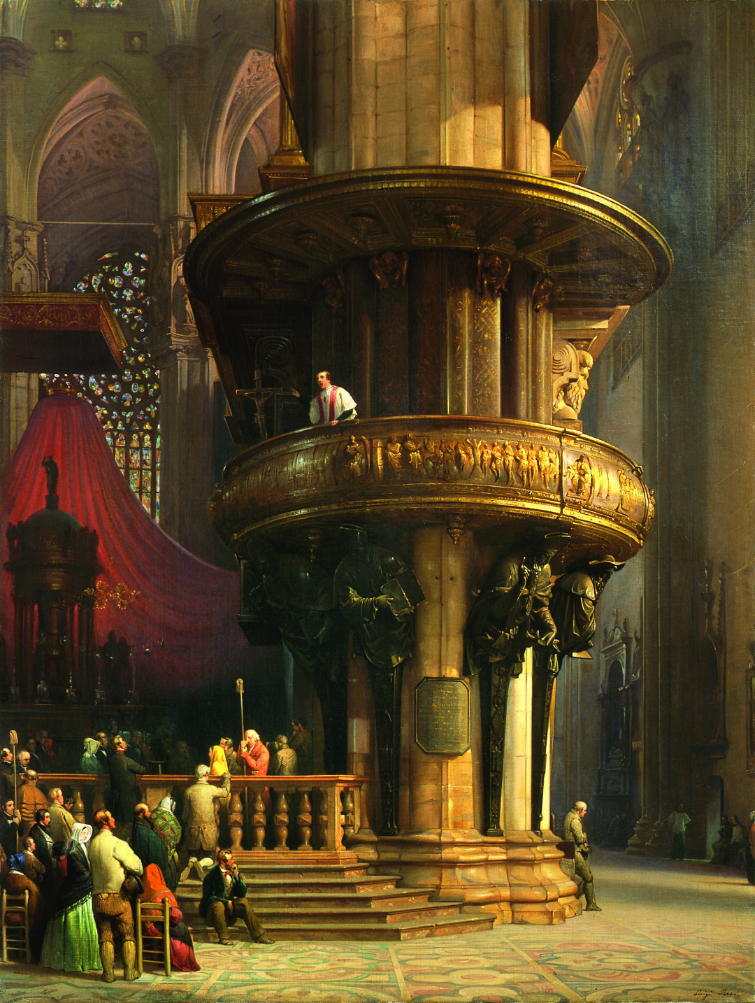 Sermon in Milan Cathedral