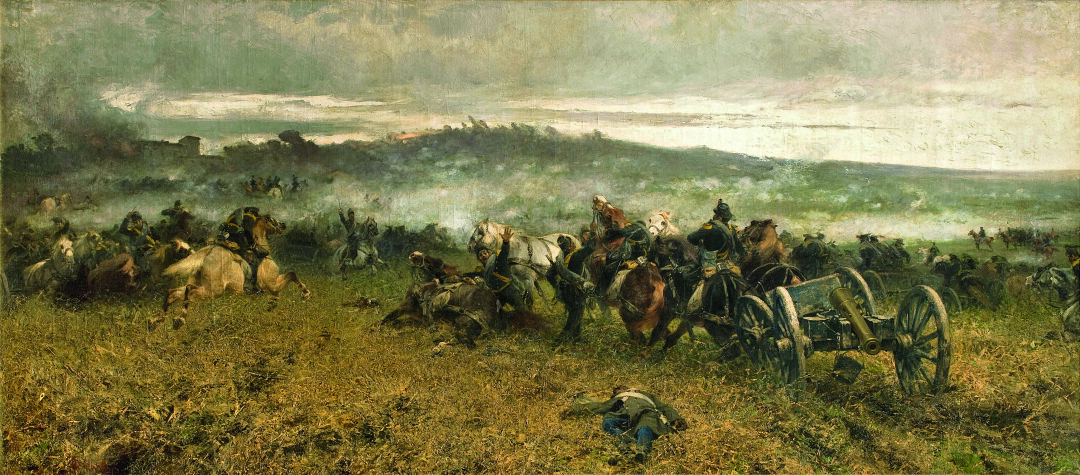 The 3rd Division Artillery at the Battle of San Martino,