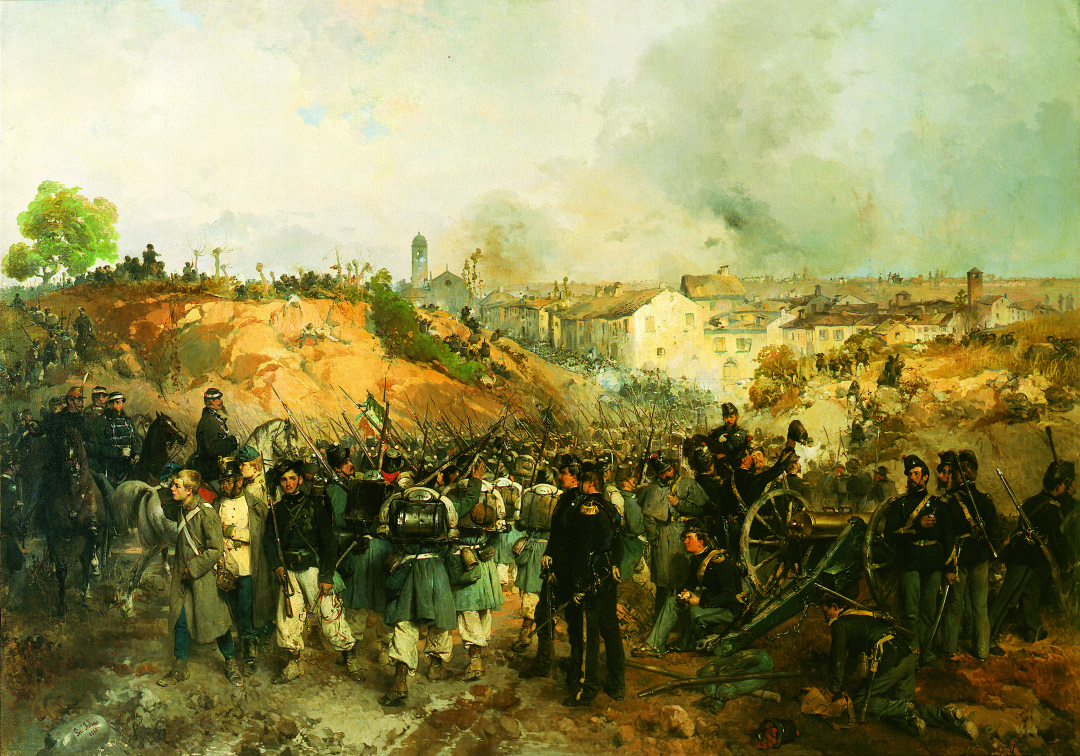 The Fall of Palestro on 30 May 1859