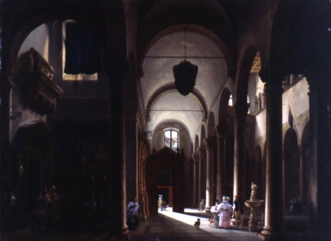 Interior of the Duomo in Pisa
