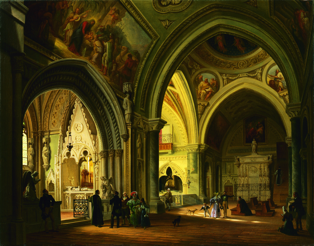 Interior of the Monastery of Hautecombe