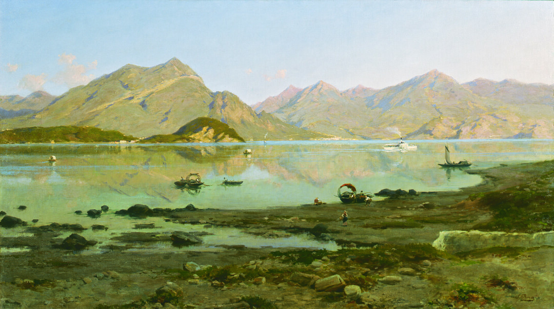 View of Lake Lecco and the Point of Bellagio