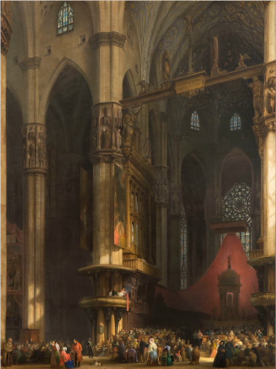 Interior of Milan Cathedral