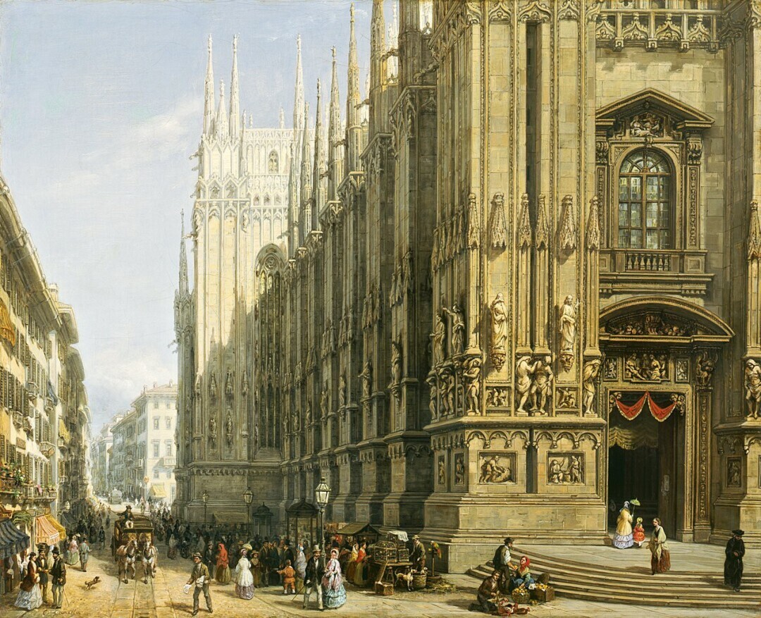 Il Duomo di Milano e la corsia dei Servi