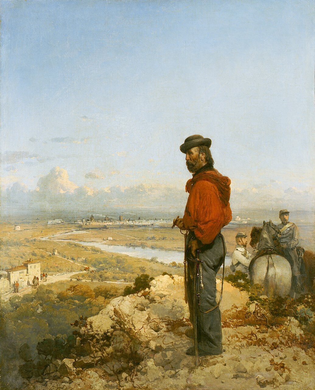 Garibaldi on the Heights of Sant’Angelo near Capua