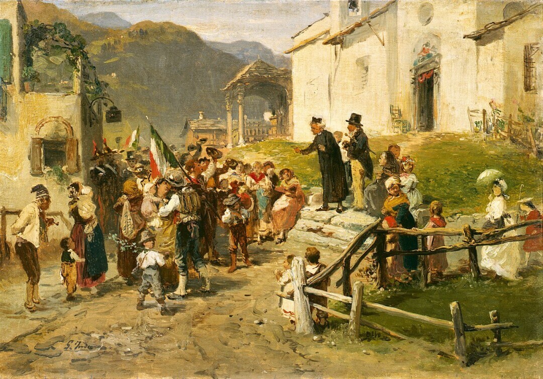 The Departure of the Conscripts in 1866