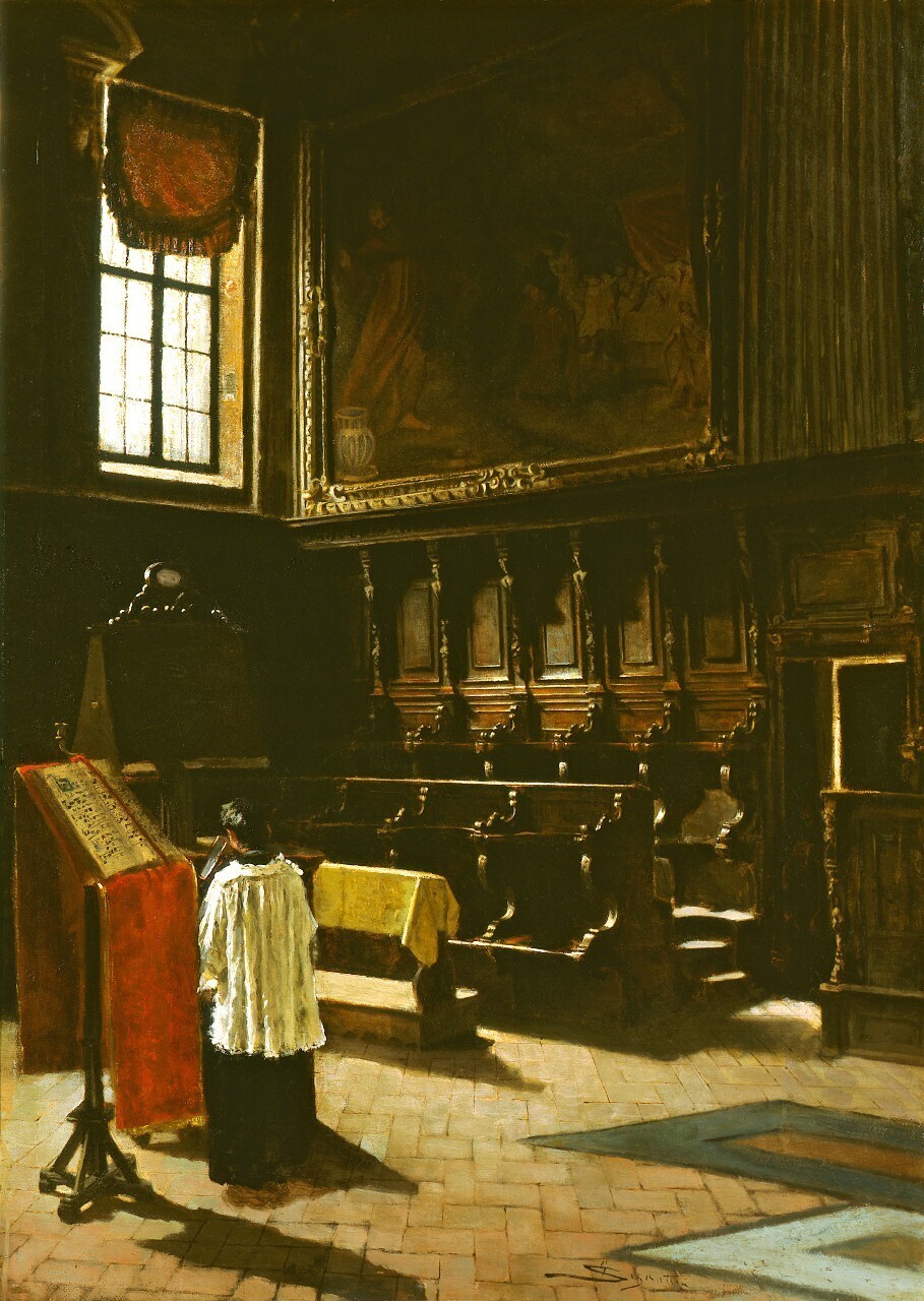 Il coro della Chiesa di Sant’Antonio in  Milano