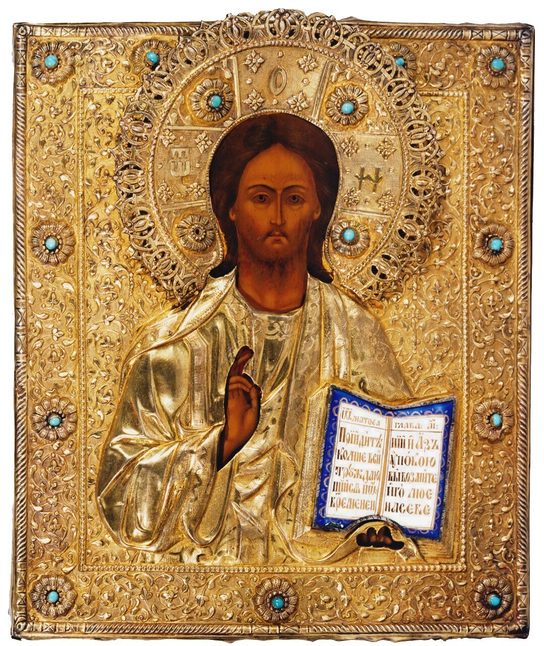 Covering of the Icon “Saviour Pantocrator”