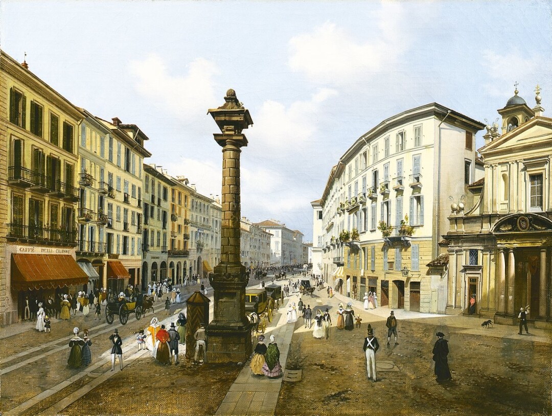 View of Corso di Porta Orientale