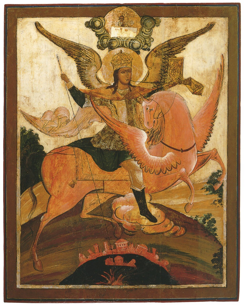 The Archangel Michael on Horseback, “Commander of the Celestial Ranks”