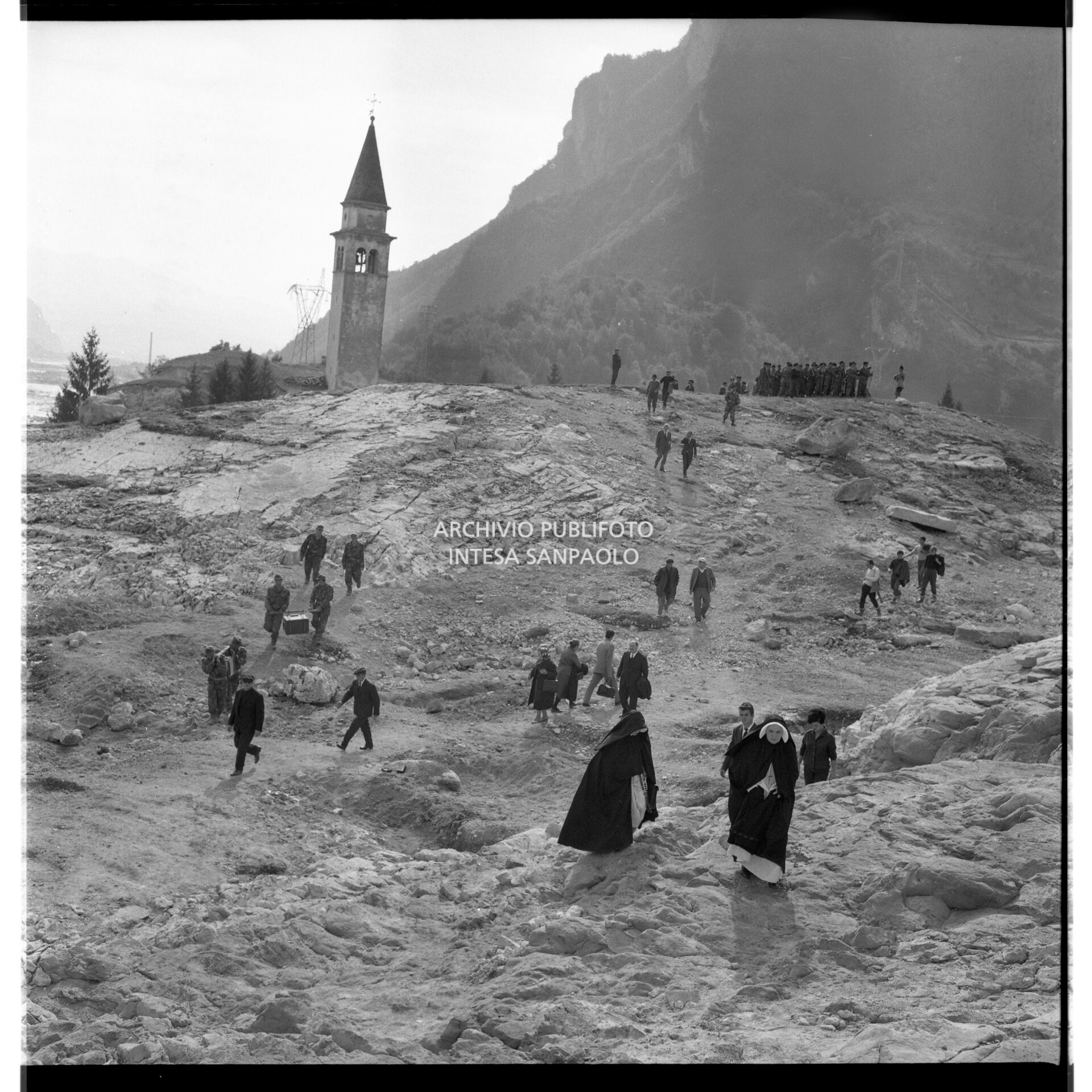 The Vajont Dam Disaster: destruction of Pirago di Longarone