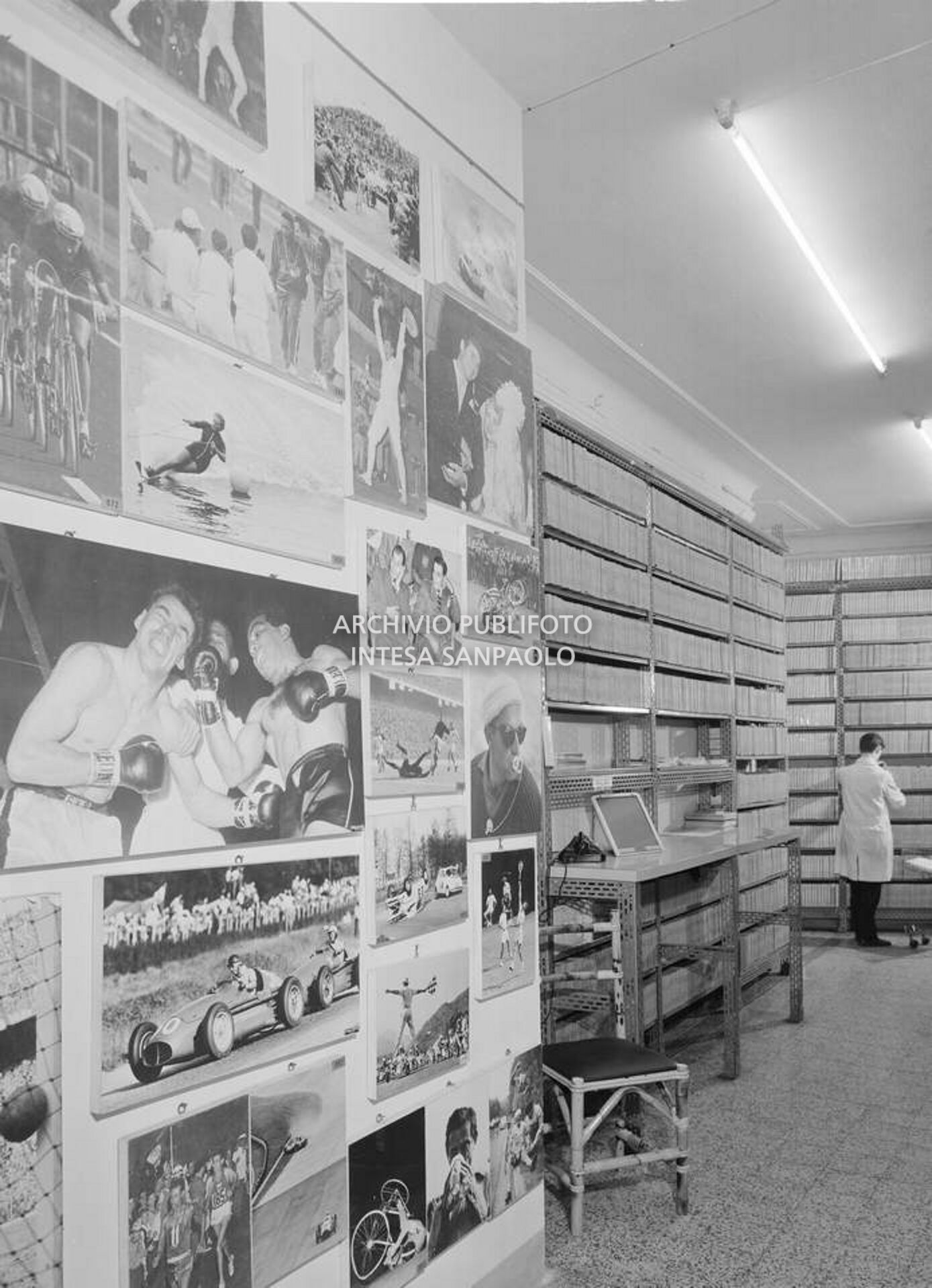 Archives of Publifoto agency in Milan