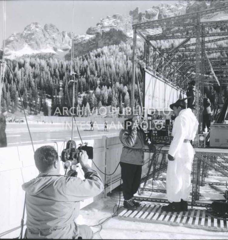 Postazione per la trasmissione radiotelevisiva e telefonica dal lago di Misurina