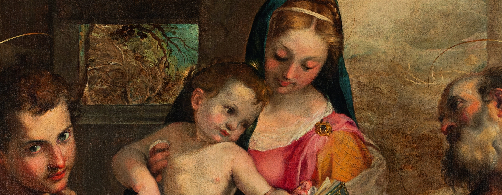 La Madonna con il bambino e i santi Simone e Giuda, nota come “La Madonna di San Simone” di Federico Barocci,