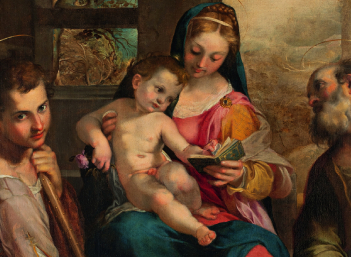 "Federico Barocci, The Madonna of San Simone" exhibition in Milan