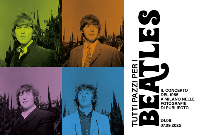 Tutti pazzi per i Beatles. Il concerto del 1965 a Milano nelle fotografie di Publifoto