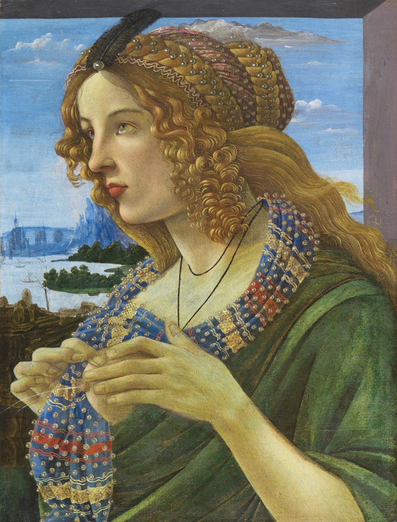 Sandro Botticelli, Ritratto femminile allegorico