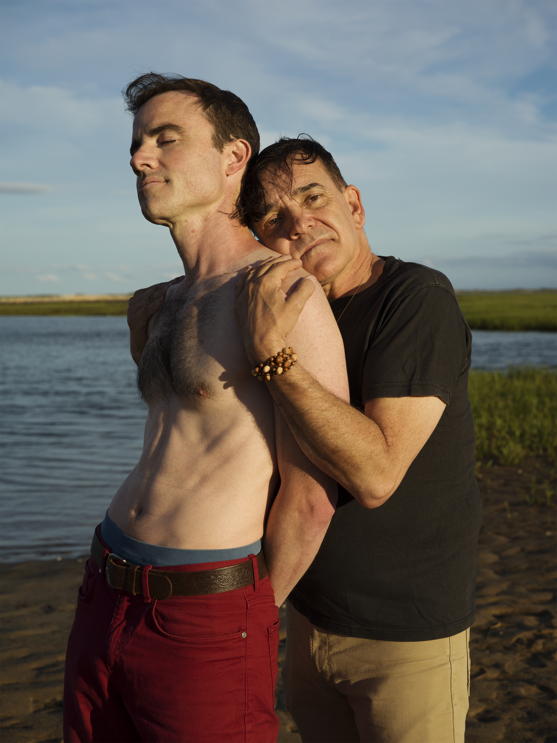 David e John  David and John 2023 101 x 76 cm
