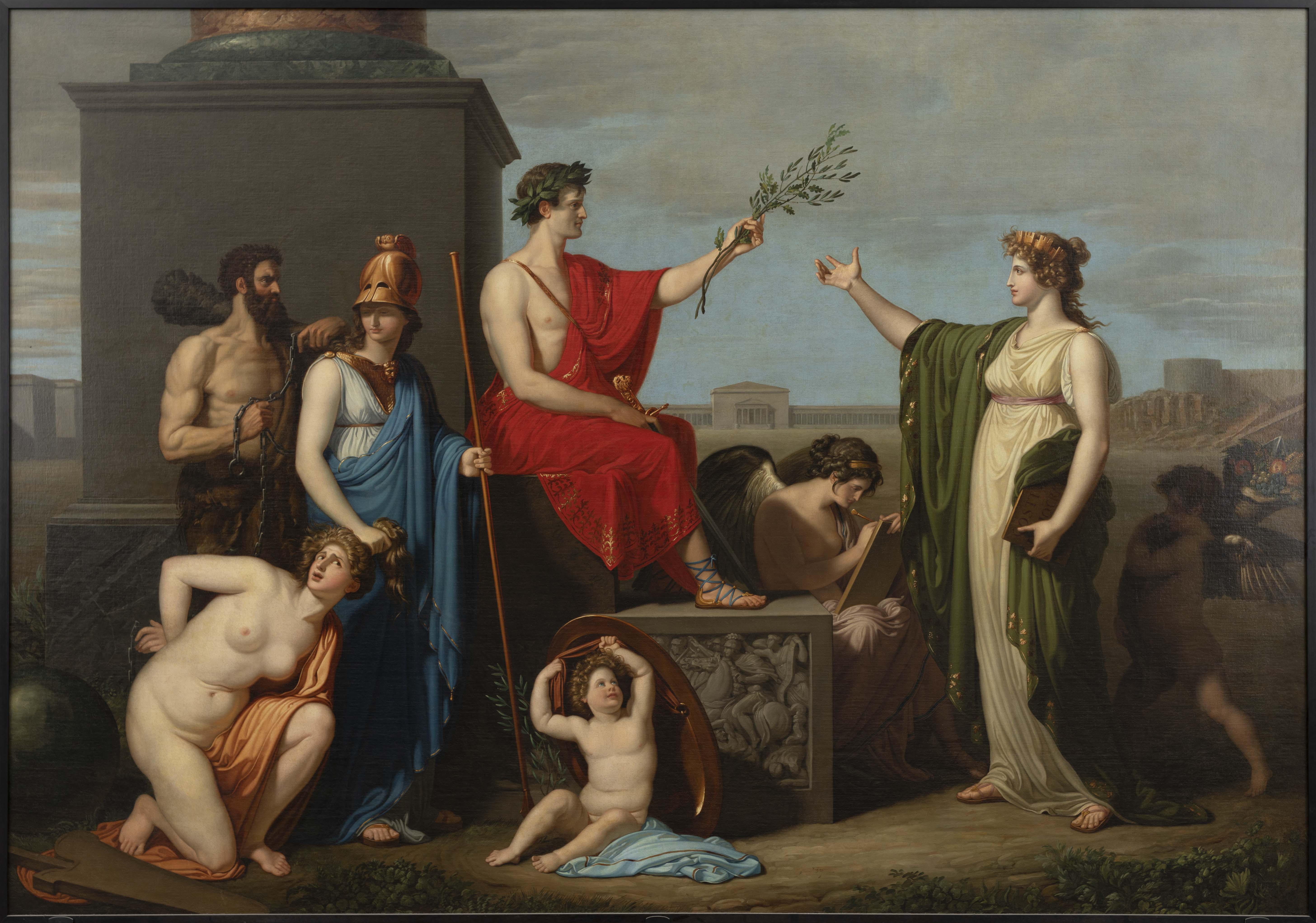 Giuseppe Bossi, La Riconoscenza della Repubblica Italiana a Napoleone