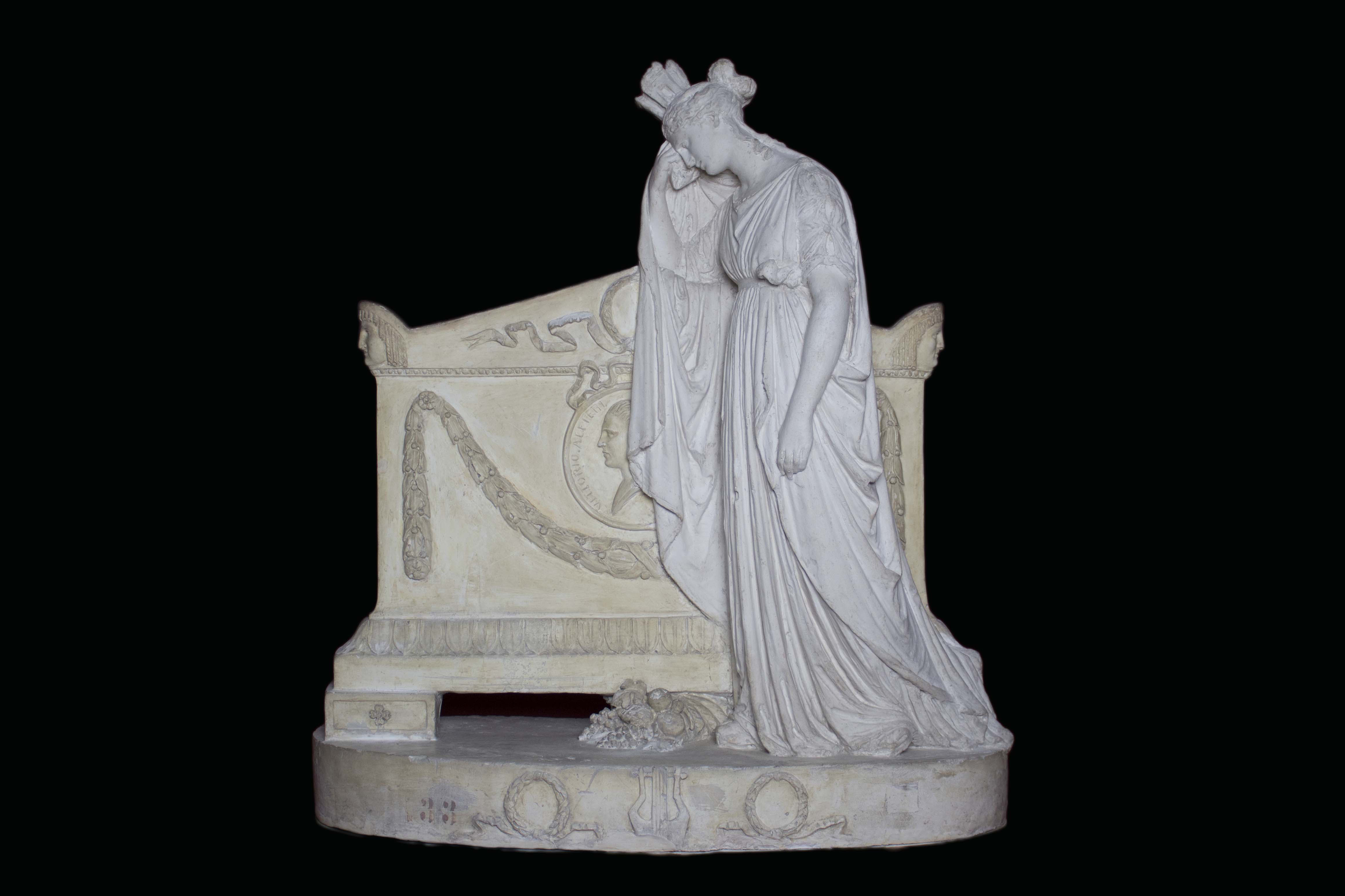 Antonio Canova, Modello per il monumento funerario a Vittorio Alfieri
