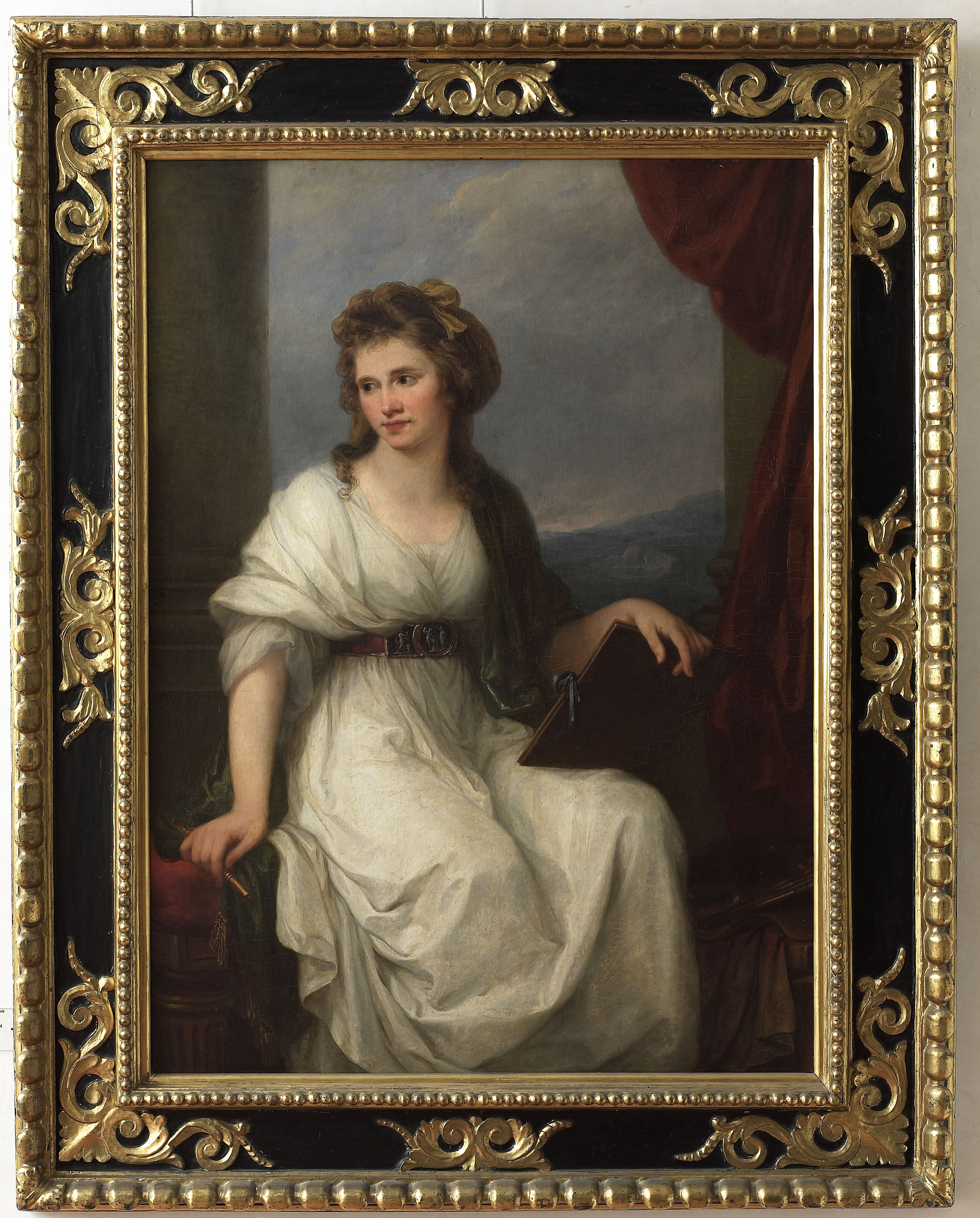 Angelica Kauffmann, Autoritratto come Musa della Pittura