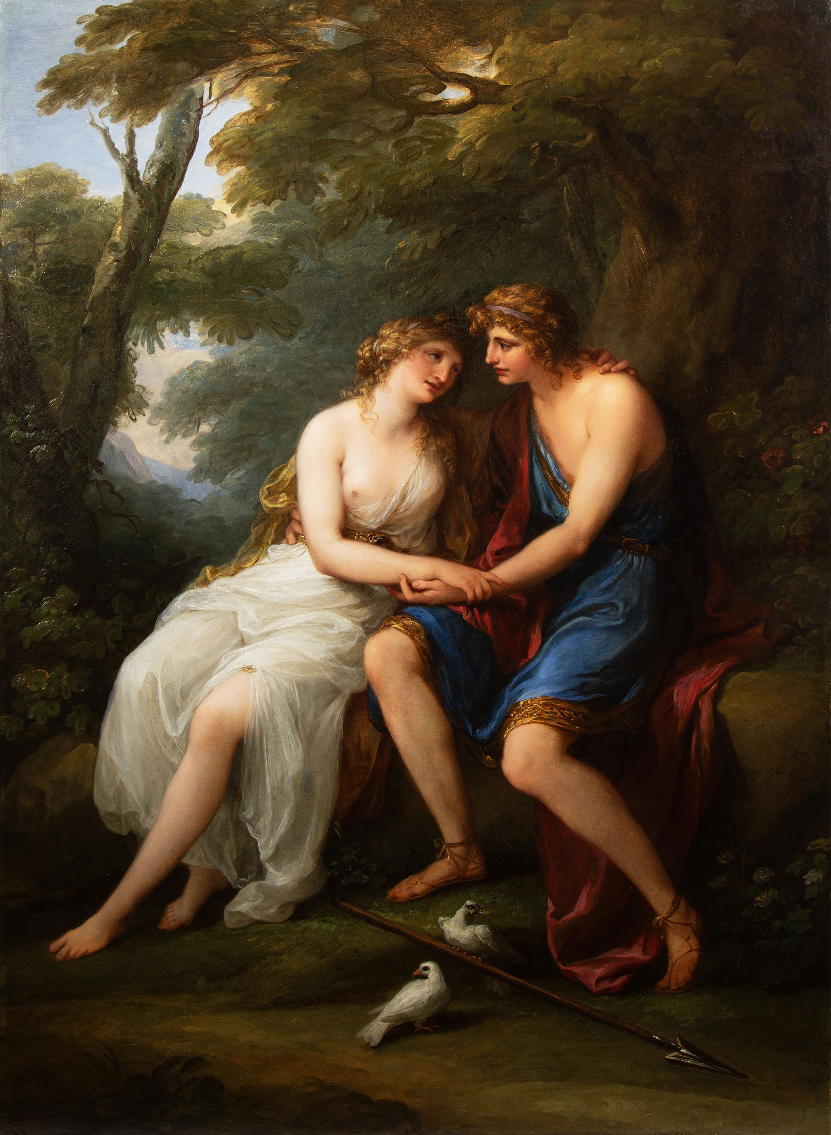 Angelica Kauffmann, Venere e Adone