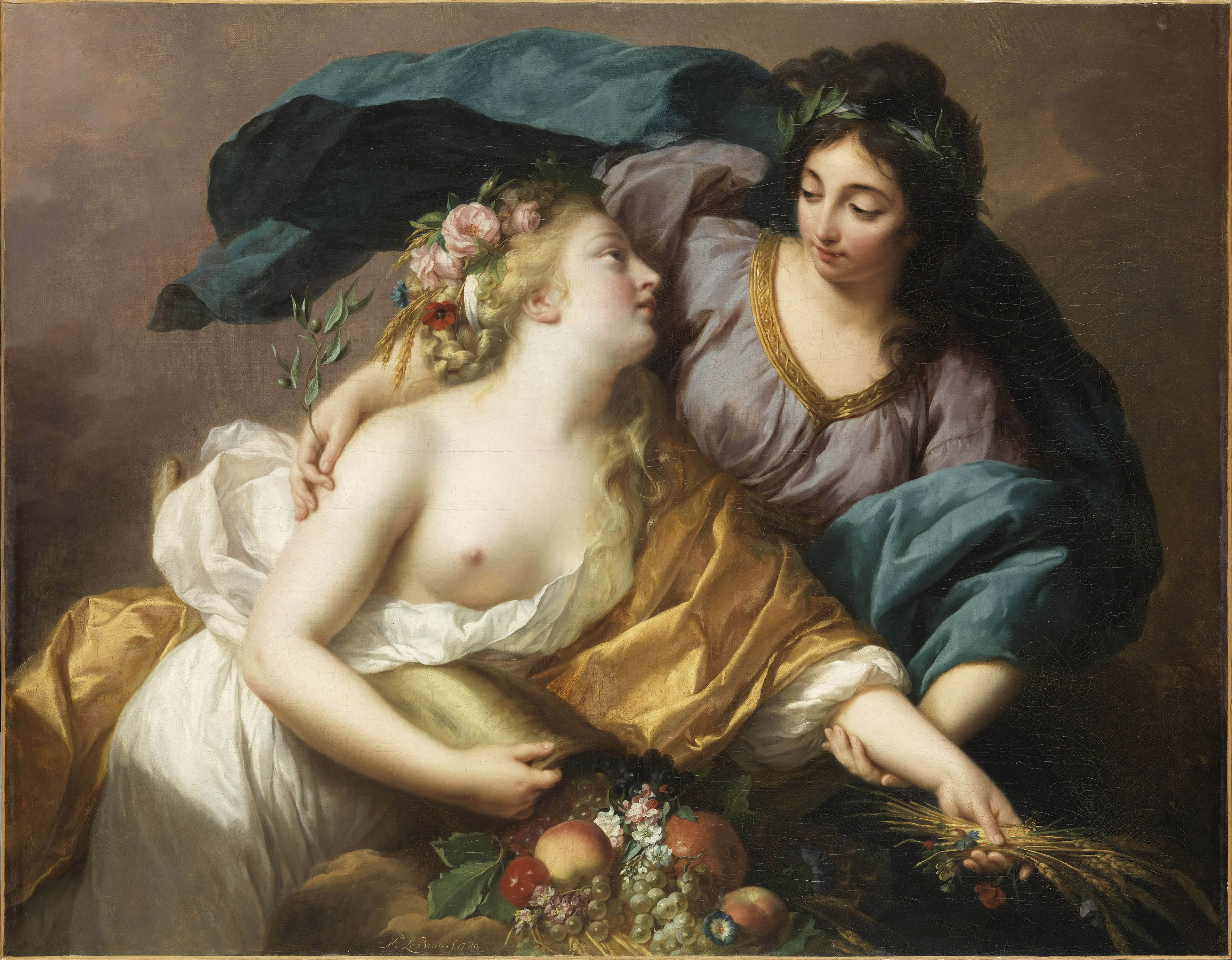 Élisabeth Louise Vigée Le Brun, La Pace che fa ritornare l’Abbondanza
