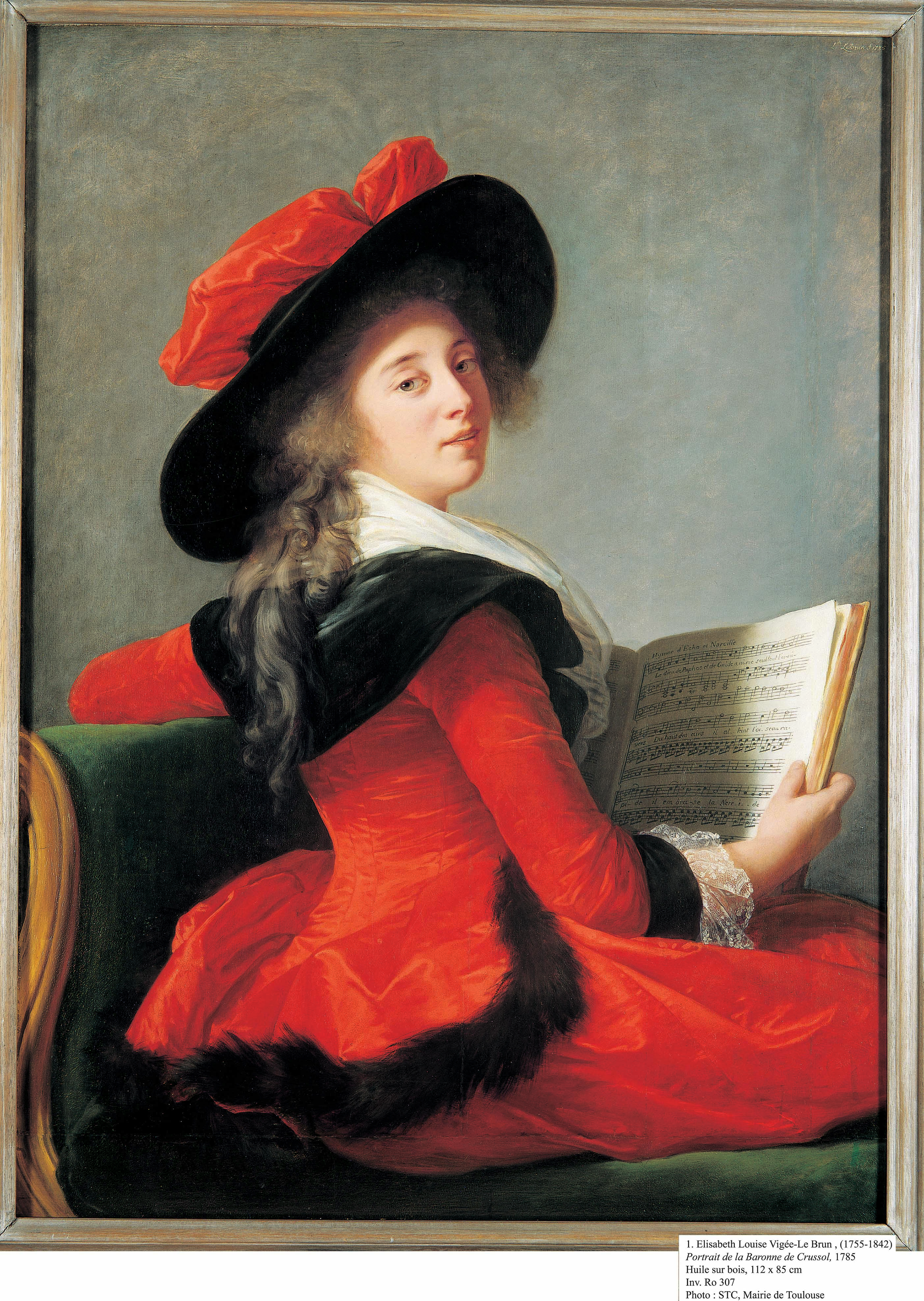 Élisabeth Louise Vigée Le Brun, Ritratto della baronessa di Crusso