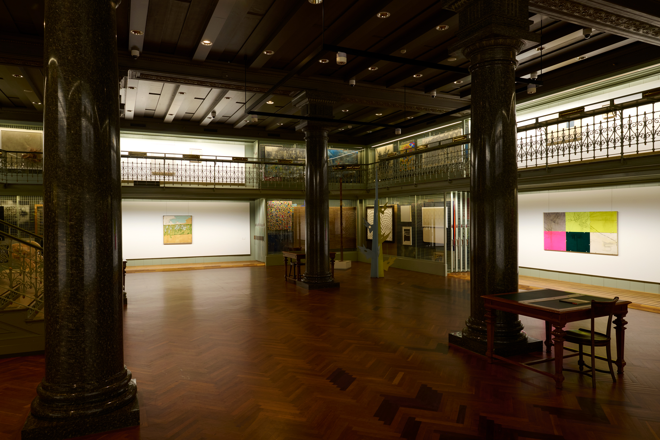 Fotografia del Caveau di Gallerie d'italia - Milano con allestimento per miart 2026