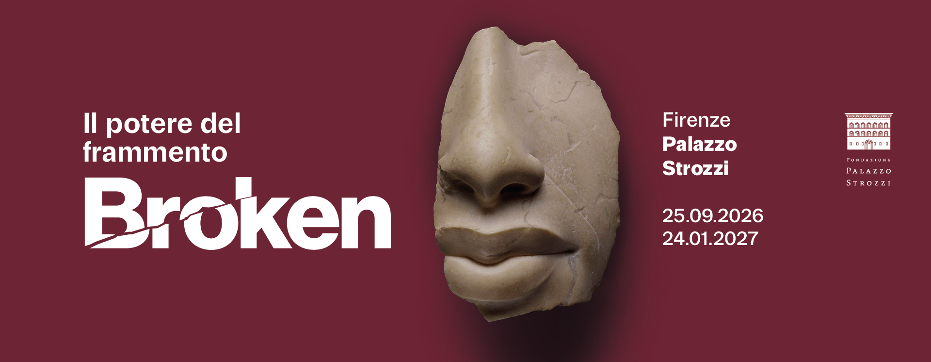 "Broken. Il potere del frammento" a Palazzo Strozzi Firenze