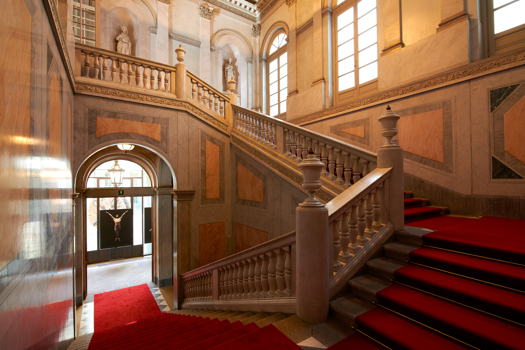 Gallerie d’Italia – Milano, internal staircase - Ph. Maurizio Tosto