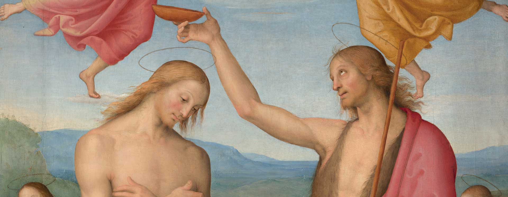 Perugino. The Baptism of Christ