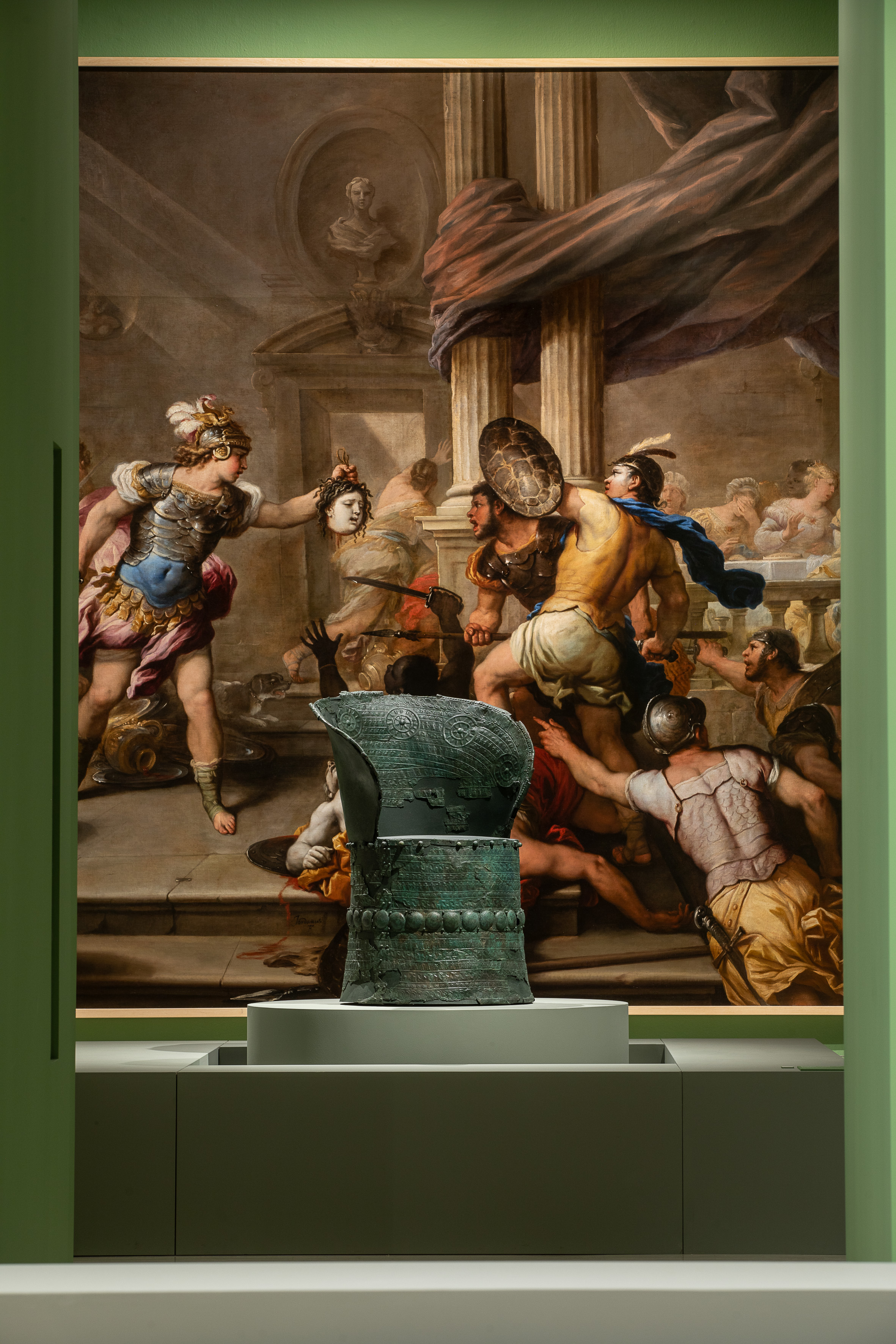 Roma, allestimento mostra Restituzioni 2025