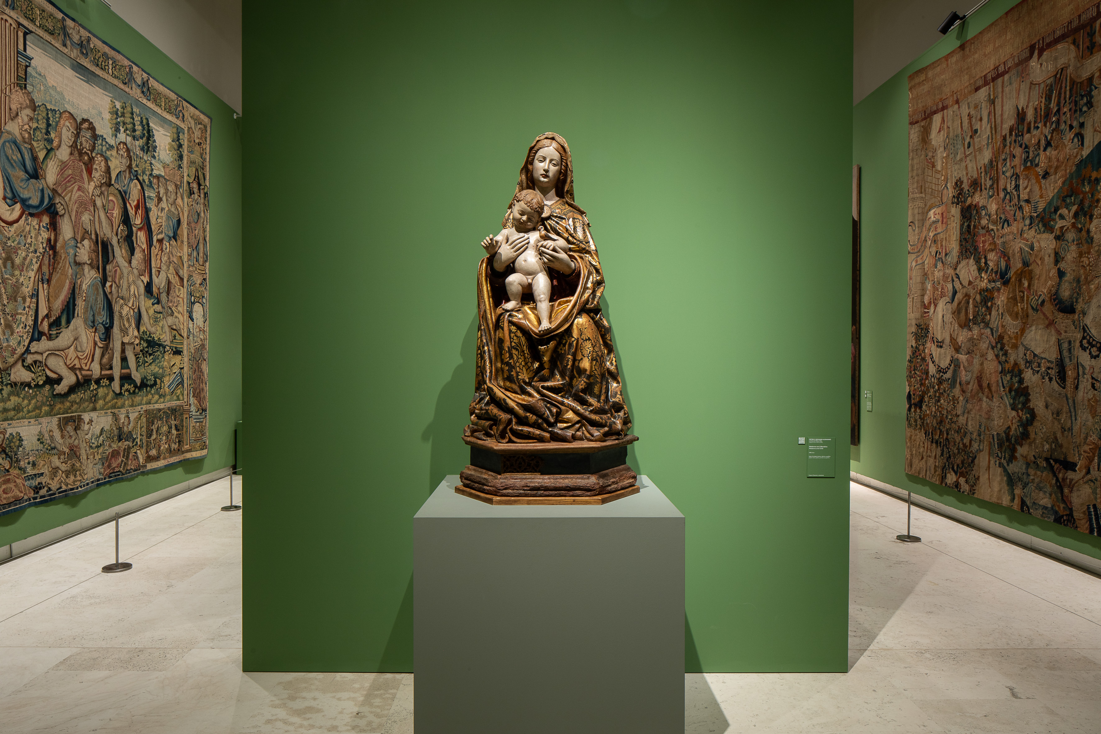 fotografie allestimento mostra Restituzioni 2025 a Roma