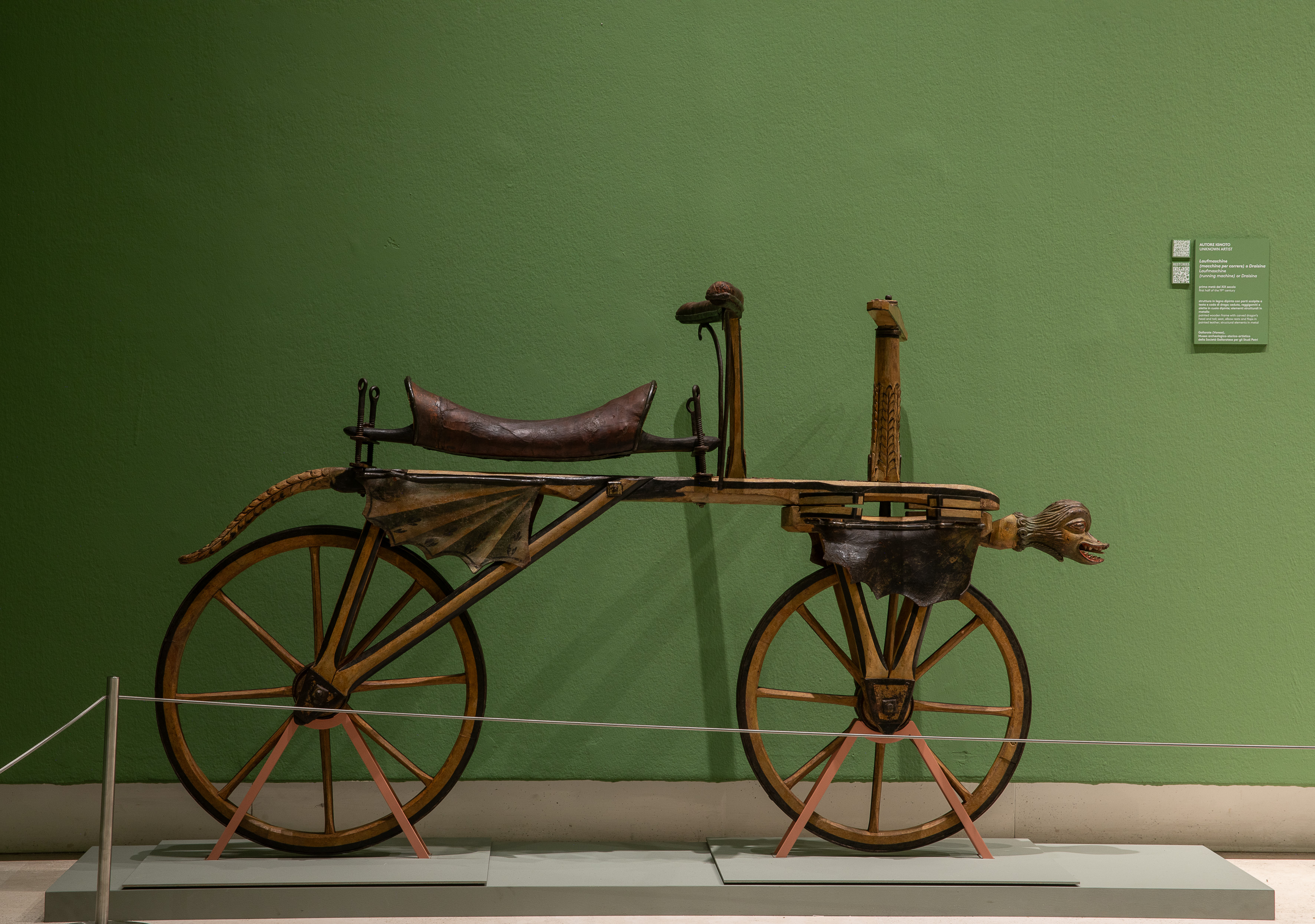 Allestimento mostra Restituzioni 2025