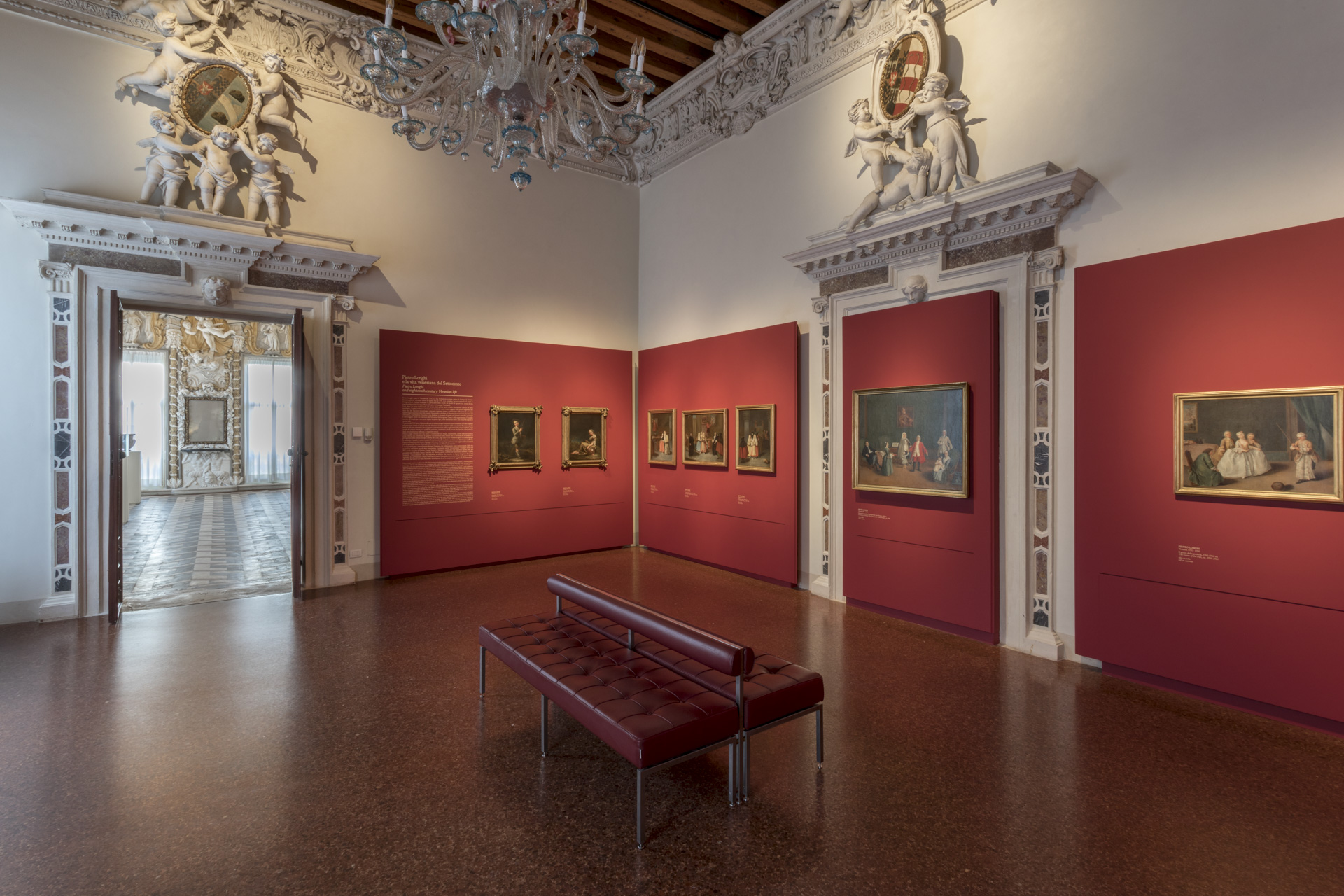 Inside of Gallerie d'Italia - Vicenza, Venetian Eighteenth Century collection