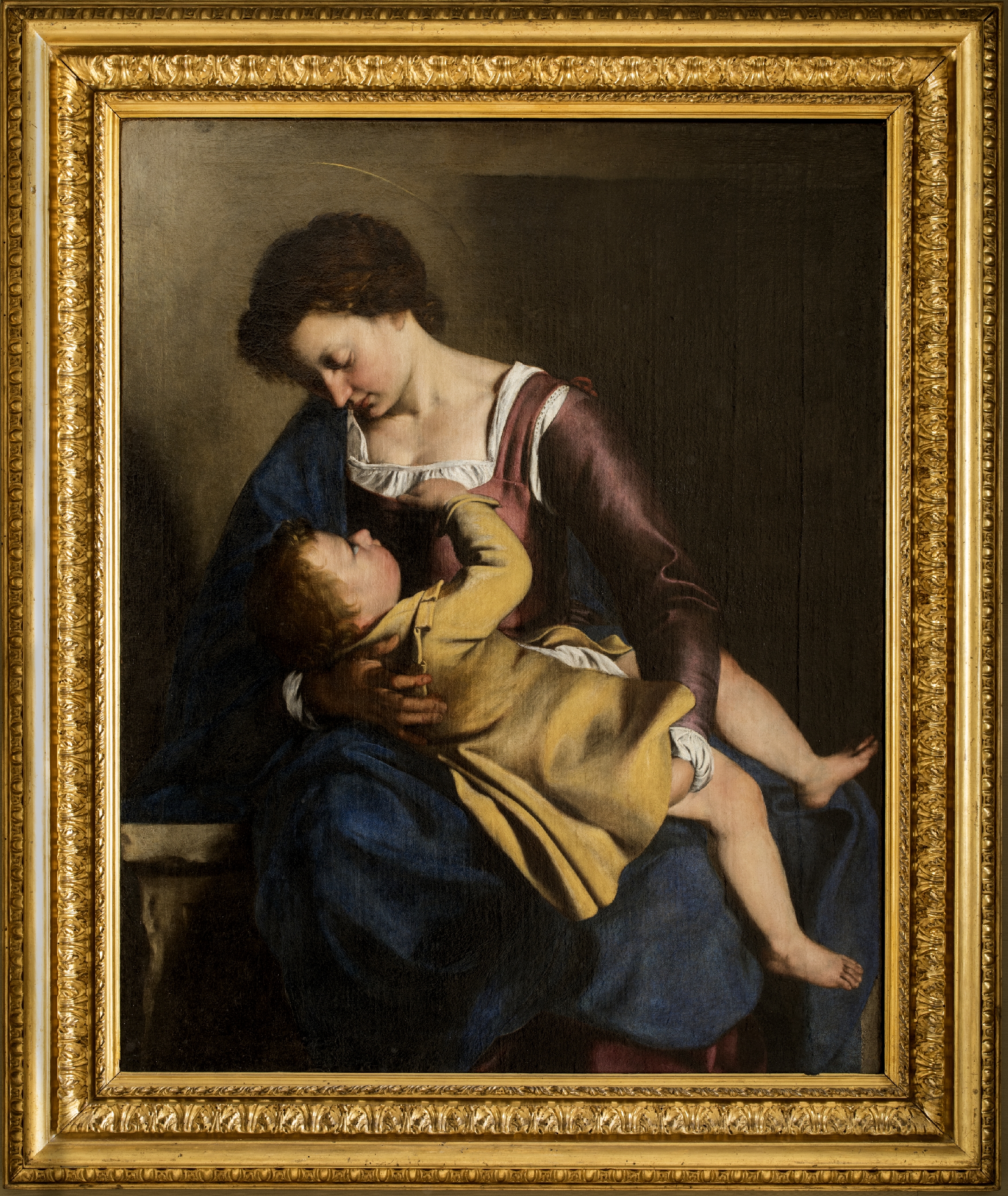 Orazio Gentileschi  (Pisa, 1563 – Londra, 1639) Madonna col Bambino 1610 circa  Olio su tela, 113 x 91 cm  Roma, Gallerie Nazionali di Arte Antica, Galleria Corsini