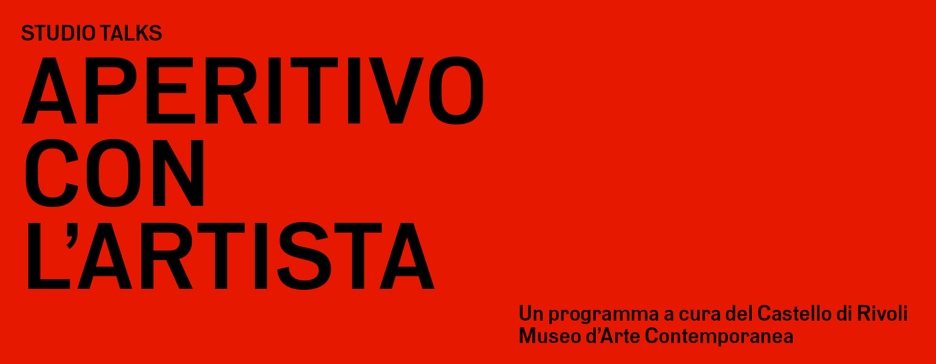 Studio Talks - Aperitivo con l'artista alle Gallerie d'Italia - Torino