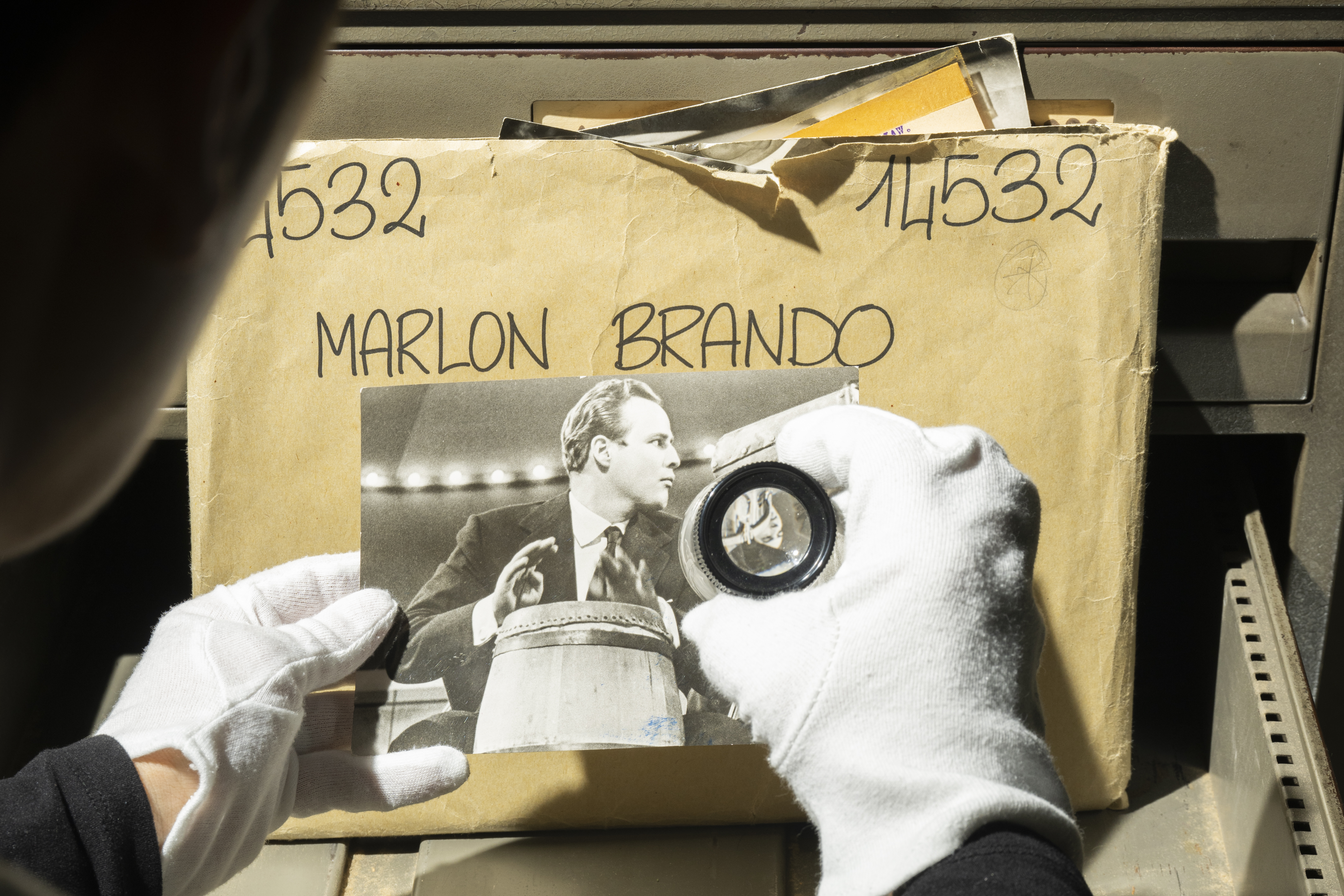 Particolare foto Marlon Brando